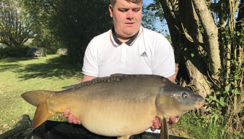 A 31 lb carp from Lillypool, Billy Yenson, Apr 2017