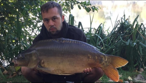 A 25 lb 6 oz carp from Lillypool, Jason Polley, Aug 2018