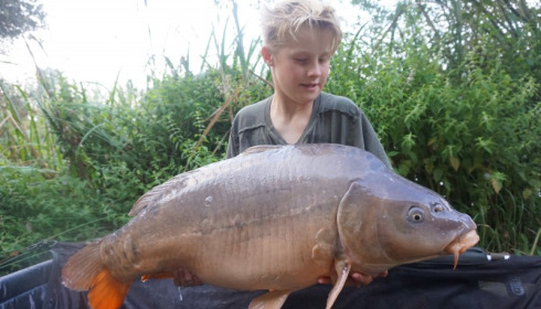 A 35 lb 10 oz carp from Lillypool, Daniel Gordon, Aug 2015