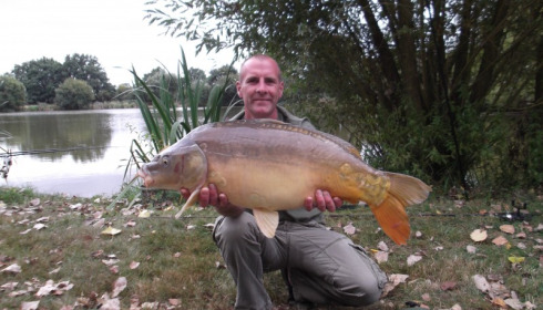 A 24 lb 7 oz carp from Lillypool, Mark Antrobus, Sep 2013