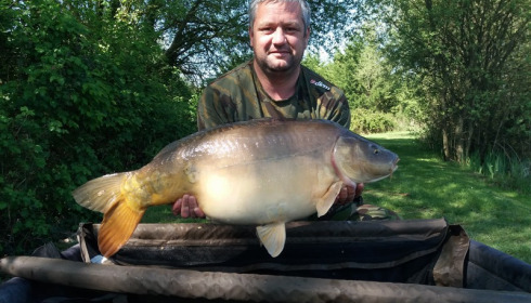 A 35 lb carp from Lillypool, Andrew Biggs, Apr 2017