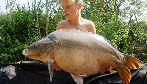 A 27 lb 9 oz carp from Lillypool, Daniel Gordon, Aug 2015