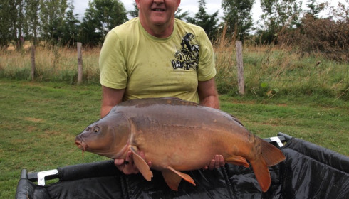 A 34 lb 8 oz carp from Lillypool, Kevin Timney, Jul 2015
