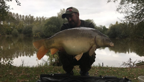 A 28 lb 8 oz carp from Lillypool, Chris Guy, Oct 2017