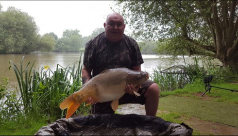 A 32 lb carp from Lillypool, Kevin Shepherd, Jun 2018