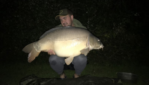 A 35 lb carp from Lillypool, Chris Guy, Oct 2017