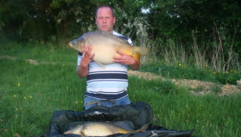 A carp from Lillypool, Spencer Tracey, May 2010