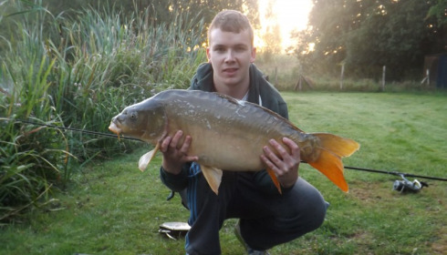 A 30 lb carp from Lillypool, Aaron Brigginshaw, Aug 2014