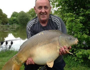 A 23 lb 12 oz carp from Lillypool, Billy Soar, May 2013