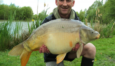 A 31 lb carp from Lillypool, Richard Hardy, Apr 2014