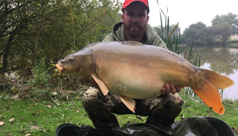 A 32 lb 8 oz carp from Lillypool, Sam Cox, Oct 2017