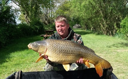 A 32 lb carp from Lillypool, Craig Pointon, Apr 2017