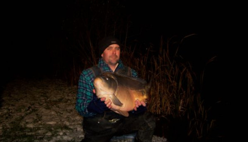 A carp from Lillypool, Fish stocked Dec 09, Dec 2009
