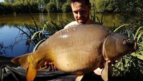 A 34 lb 10 oz carp from Lillypool, Jon Elsom, Aug 2016
