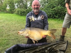 A 36 lb carp from Lillypool, Arthur Woodman, Apr 2022