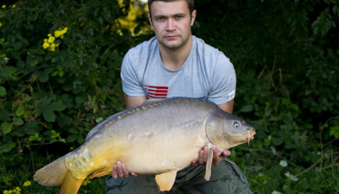 A 29 lb 2 oz carp from Lillypool, C Goldstraw group, Aug 2012