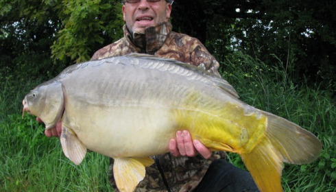 A 24 lb 14 oz carp from Lillypool, Peter James, May 2013