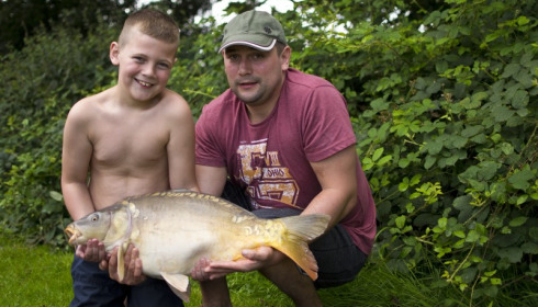 A carp from Lillypool, C Goldstraw group, Aug 2012