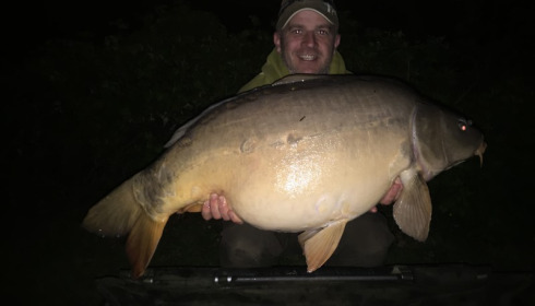 A 29 lb carp from Lillypool, Aaron , May 2016