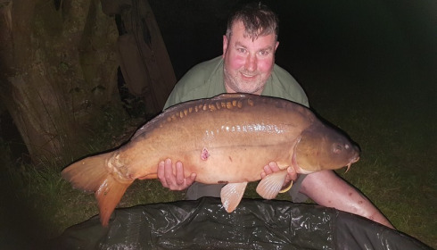 A 35 lb carp from Lillypool, Malc Meakin, May 2018
