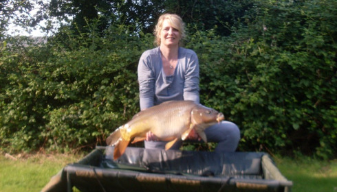 A 21 lb 6 oz carp from Lillypool, Sally Malcolm, Jul 2014