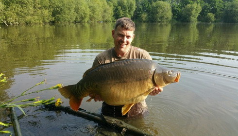 A 46 lb 10 oz carp from Lillypool, Simon Green, Jun 2016