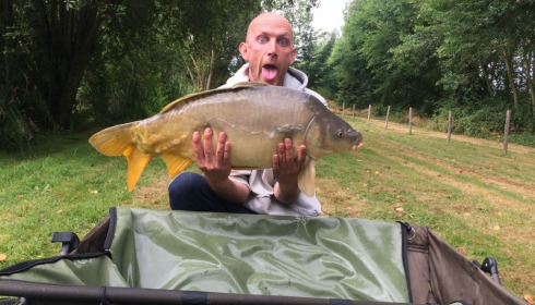 A 23 lb 11 oz carp from Lillypool, Ceri Jones, Jul 2016