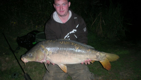 A 25 lb carp from Lillypool, Joe, Aug 2012
