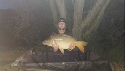 A 28 lb 13 oz carp from Lillypool, Darren Key, Sep 2019
