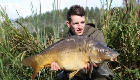 A 23 lb 10 oz carp from Lillypool, Stuart, Oct 2013