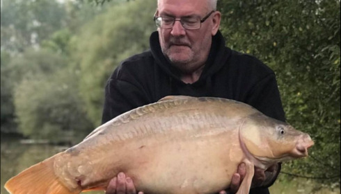 A 23 lb carp from Lillypool, Dennis Finch, Sep 2018