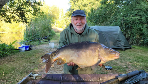 A 30 lb fish from Lillypool, Roy Cookson, Aug 2021