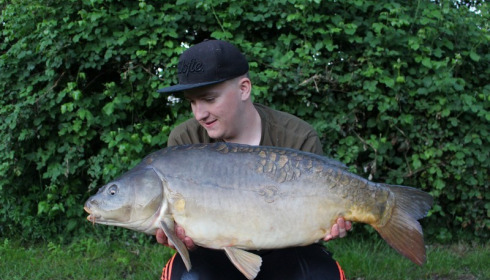 A 28 lb carp from Lillypool, Josh Mabbitt, May 2018