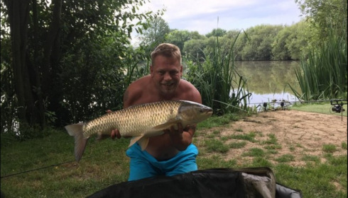 A grass carp from Lillypool, Jason Frost, Jul 2018