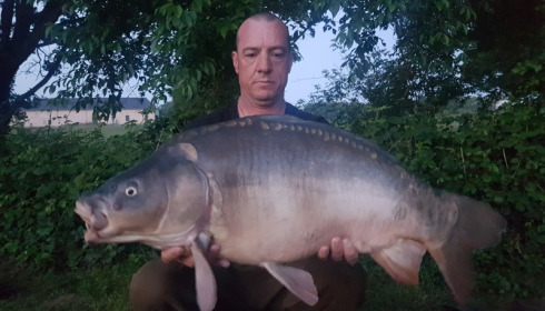 A 23 lb carp from Lillypool, Steve Mailn, May 2018