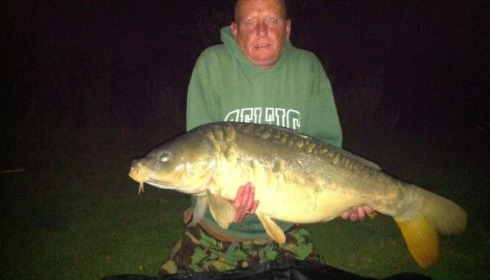 A carp from Lillypool, Planty, Aug 2011