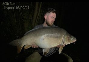 A 30 lb 3 oz carp from Lillypool, Chris Shearman, Sep 2021