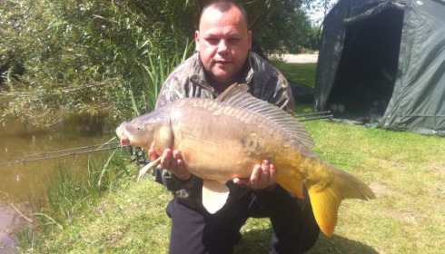 A carp from Lillypool, Rick owen, Jun 2011