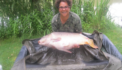 A 44 lb 7 oz carp from Lillypool, Lorna Smith (pb), Jul 2017