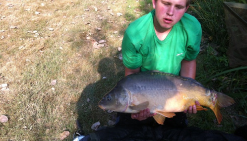 A 27 lb carp from Lillypool, Aaron, Aug 2013