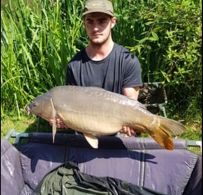A 31 lb 14 oz carp from Lillypool, Macca Jones, Jul 2018