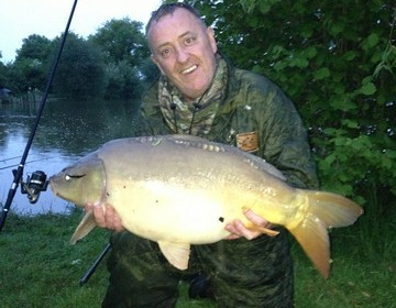 A 25 lb carp from Lillypool, Billy Soar, May 2013