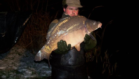 A carp from Lillypool, Fish stocked Dec 09, Dec 2009
