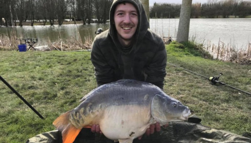 A 32 lb carp from Lillypool, Daniel Partington, Mar 2018