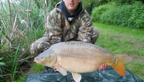 A 30 lb 8 oz carp from Lillypool, Gary Osbourne, May 2015