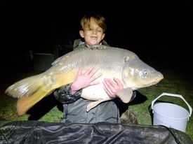 A 39 lb fish from Lillypool, Morgan Skryme, Mar 2022