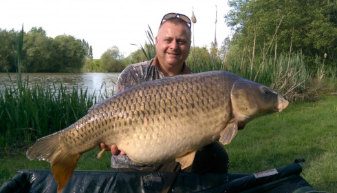 A 30 lb 6 oz carp from Lillypool, Shane Welch, May 2015