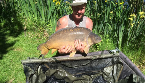 A 45 lb 12 oz carp from Lillypool, Will Charman, May 2017