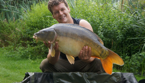A 24 lb carp from Lillypool, Steve Perry, Aug 2014