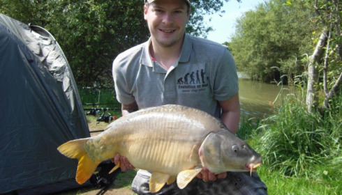 A 23 lb carp from Lillypool, Dave, May 2012